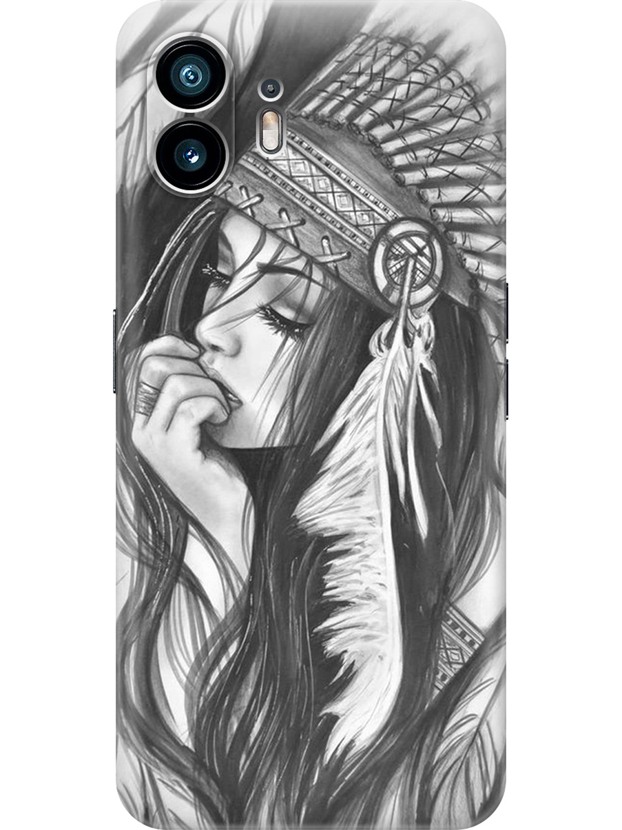 

Силиконовый чехол на Nothing Phone (2) с принтом "Эскиз девушки", Прозрачный;белый;серый;черный, 784811575