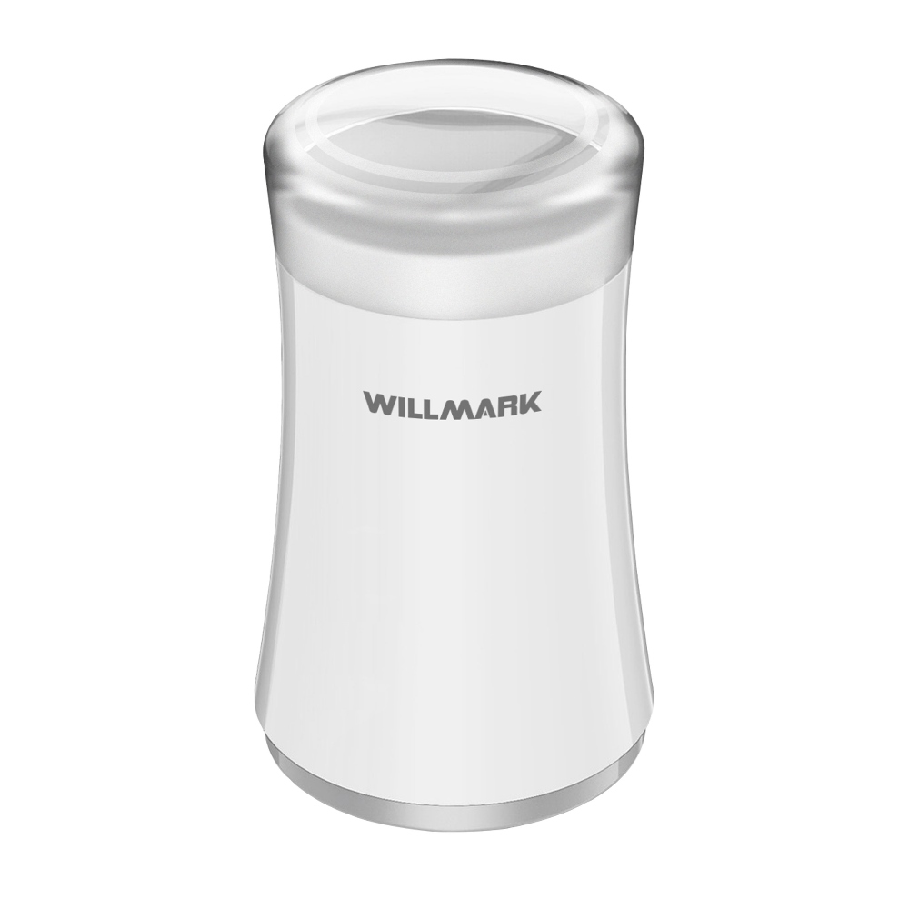 Кофемолка WILLMARK WCG-274 White кофемолка willmark wcg 215 white