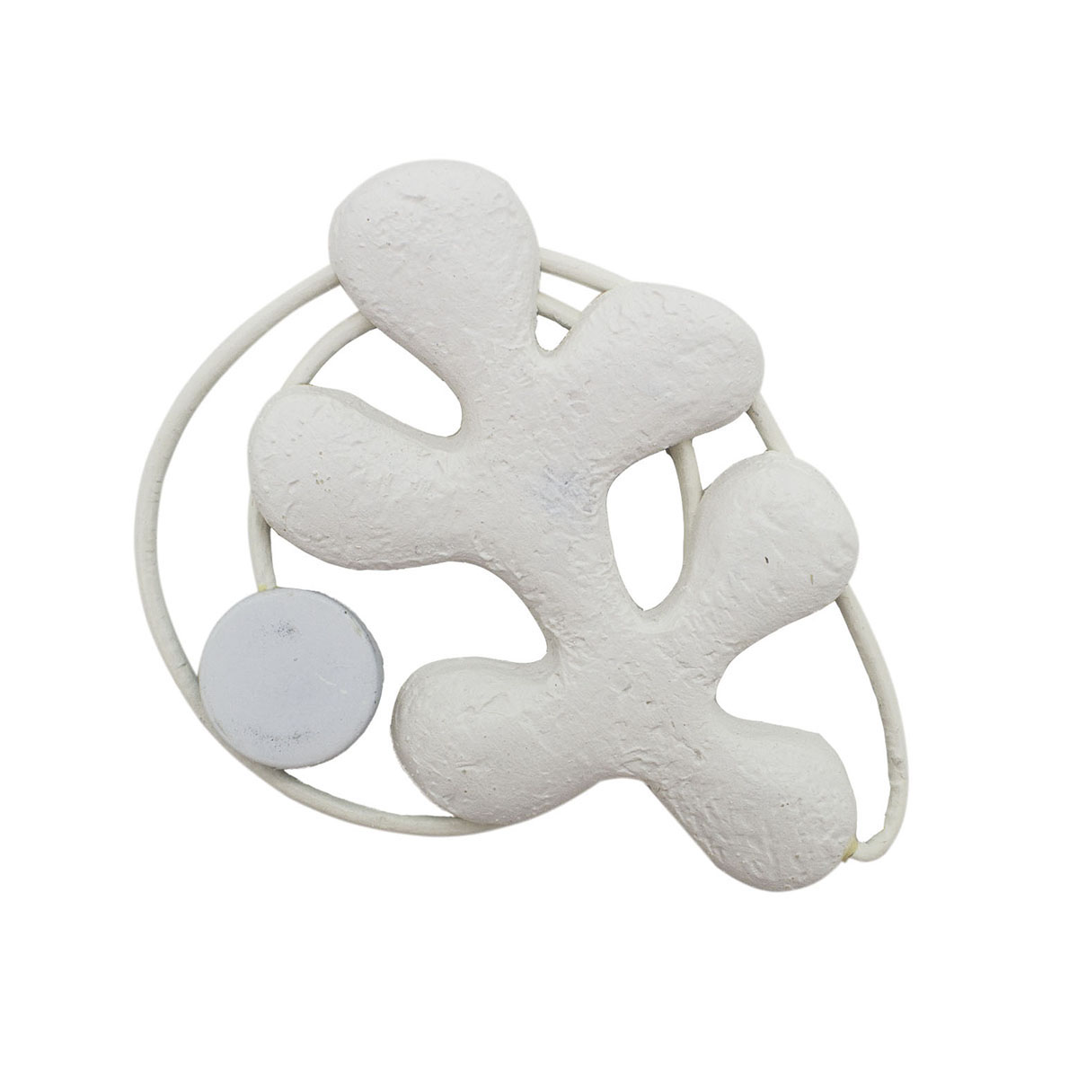 Подхват магнитный для штор 'ветка' 8913, упак(2шт), белый