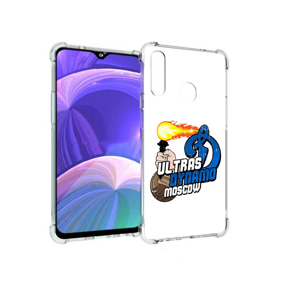 

Чехол MyPads Tocco для Samsung Galaxy A20s ФК Динамо (PT139755.554.177), Прозрачный, Tocco