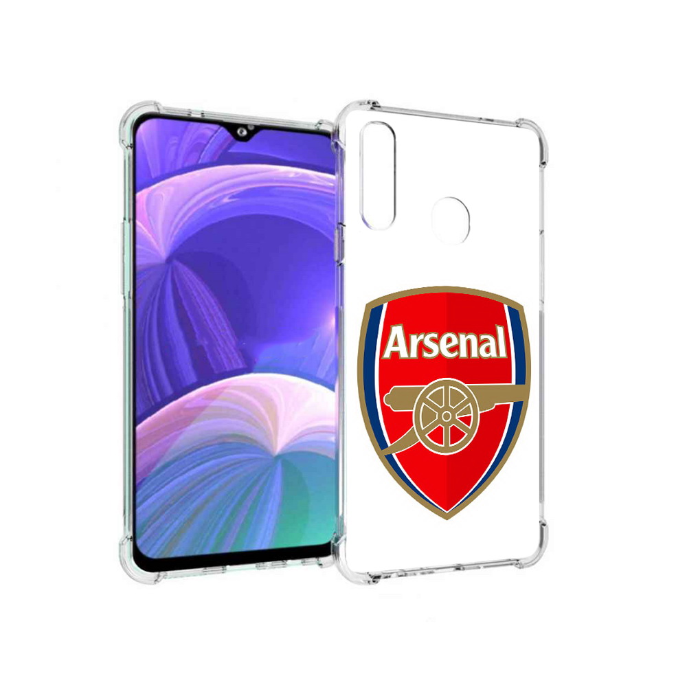 

Чехол MyPads Tocco для Samsung Galaxy A20s ФК Арсенал логотип (PT139755.554.174), Прозрачный, Tocco
