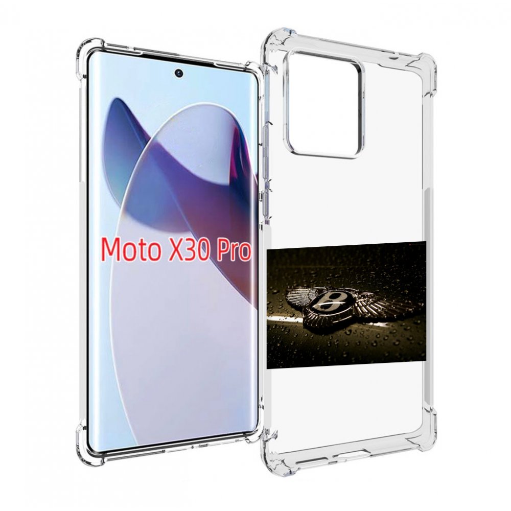 

Чехол MyPads бентли bentley 2 мужской для Motorola Moto X30 Pro, Прозрачный, Tocco