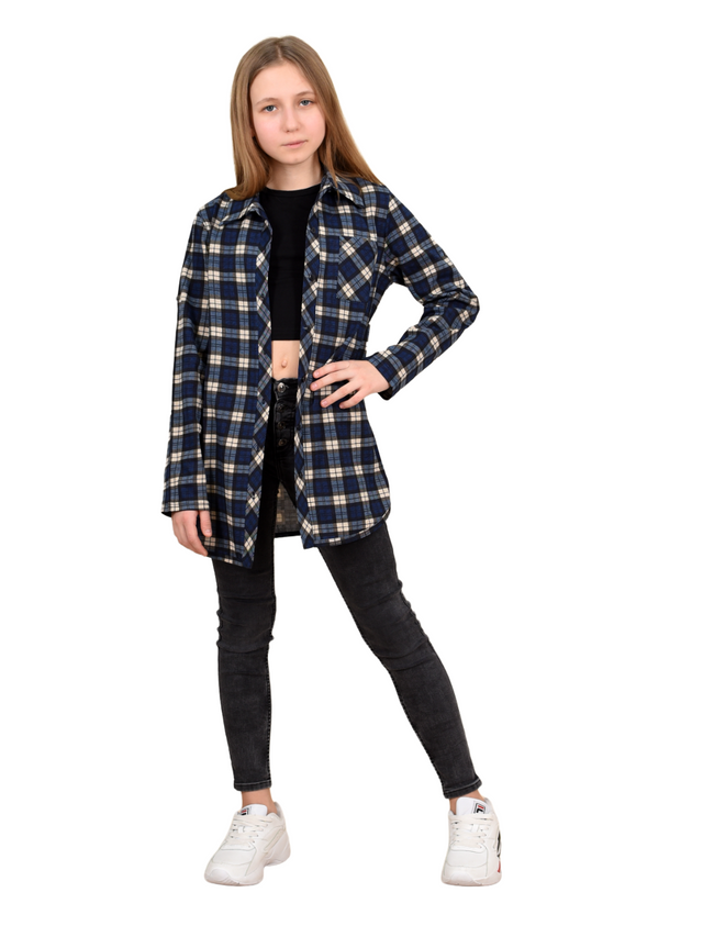 

Рубашка детская LIDEKO kids 349-21 цв. синий р. 152, 349-21
