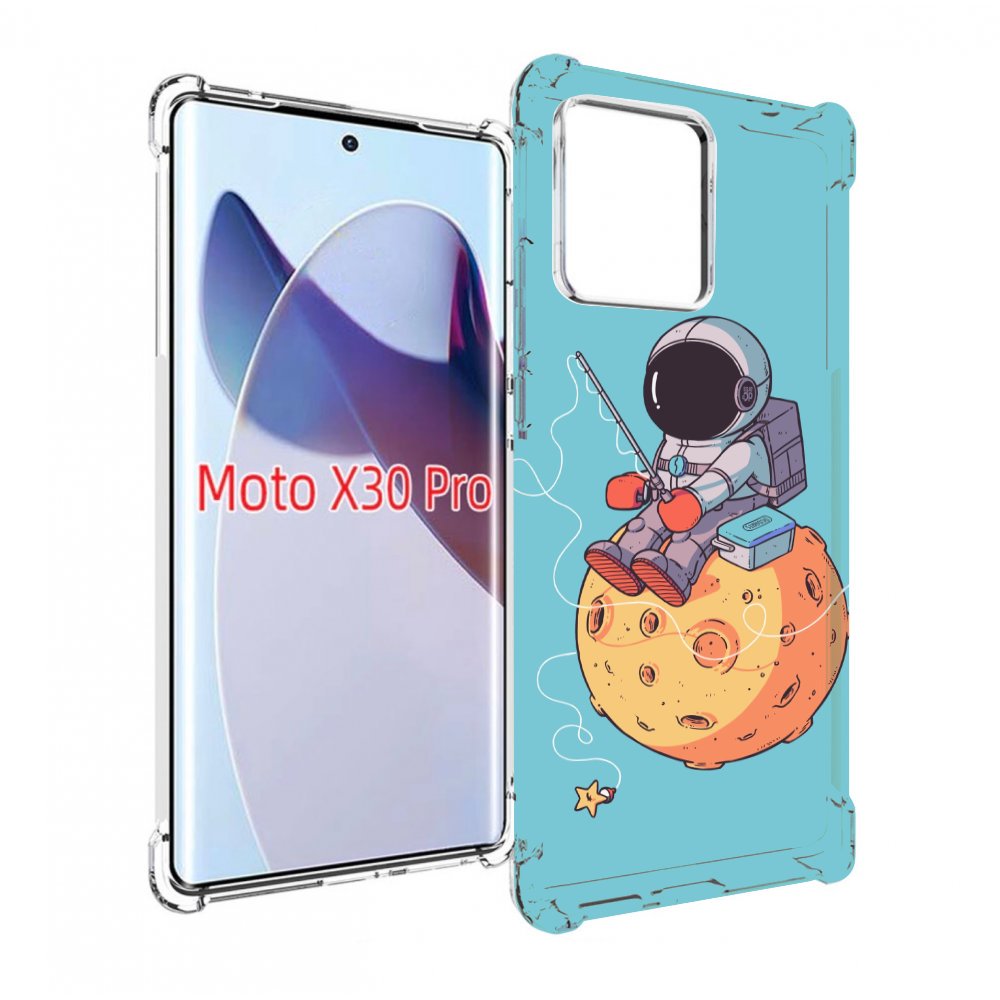 

Чехол MyPads астронавт ловит звезду для Motorola Moto X30 Pro, Прозрачный, Tocco