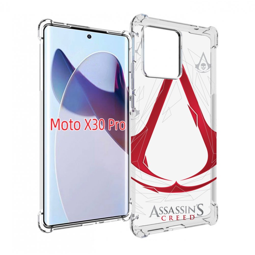 

Чехол MyPads ассасин-крид-знак для Motorola Moto X30 Pro, Прозрачный, Tocco