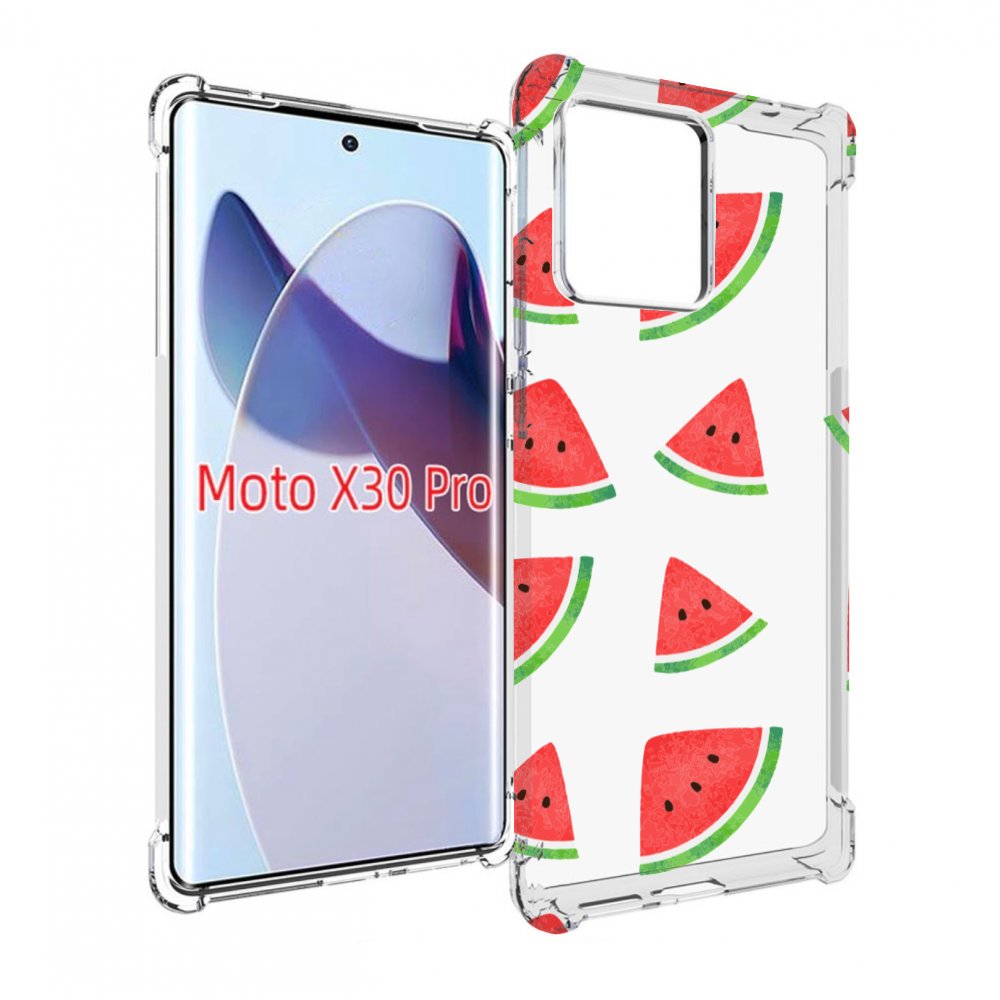 

Чехол MyPads арбузики для Motorola Moto X30 Pro, Прозрачный, Tocco
