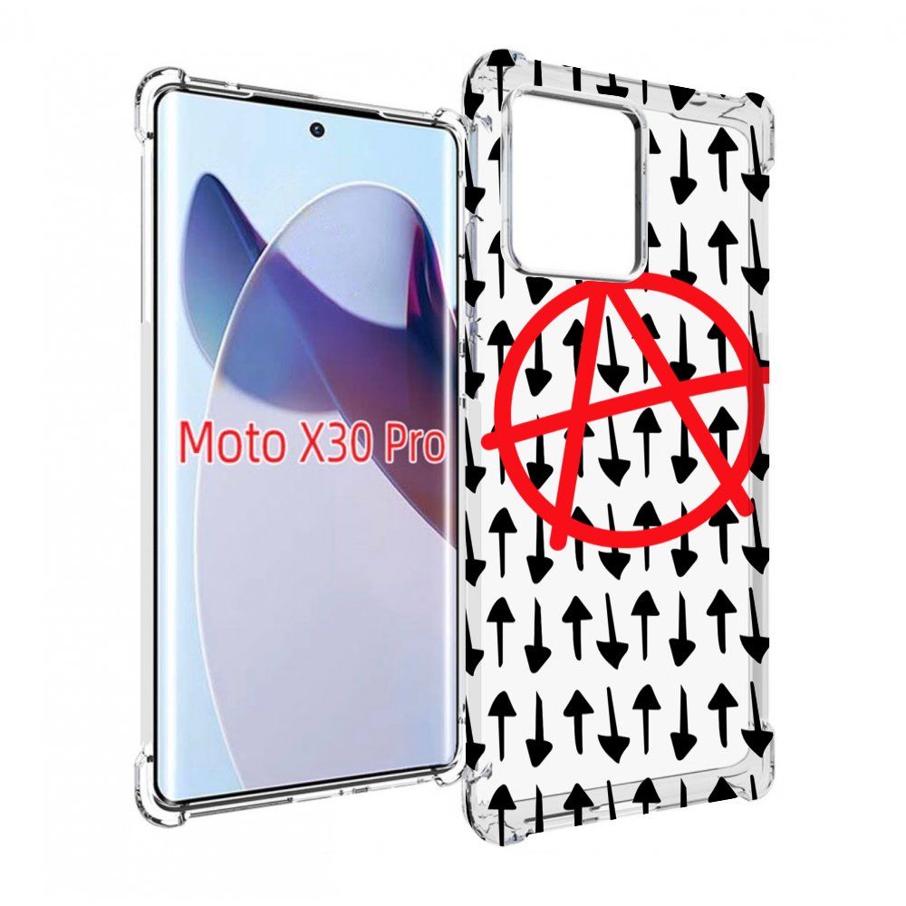 

Чехол MyPads анархия-панк для Motorola Moto X30 Pro, Прозрачный, Tocco