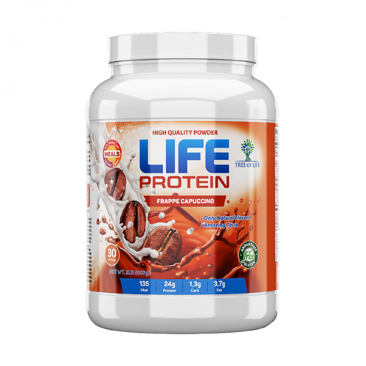 фото Протеин tree of life life protein 907 г frape cappuchino