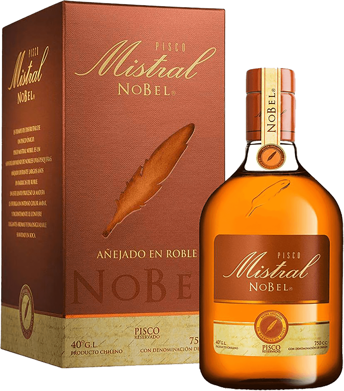 

Писко Mistral Nobel Reservado (gift box)