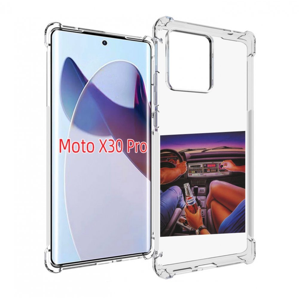 

Чехол MyPads американская машина салон для Motorola Moto X30 Pro, Прозрачный, Tocco