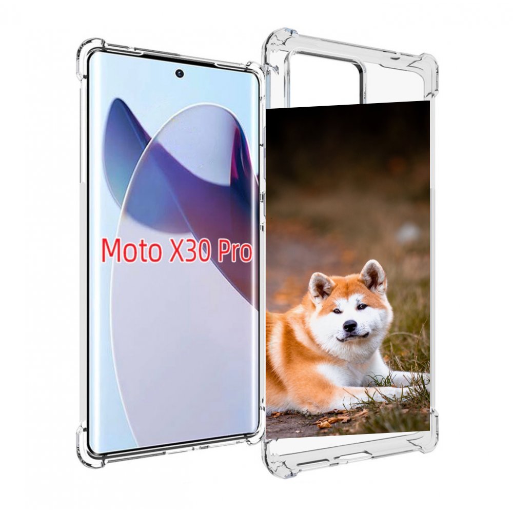 

Чехол MyPads акита ину для Motorola Moto X30 Pro, Прозрачный, Tocco