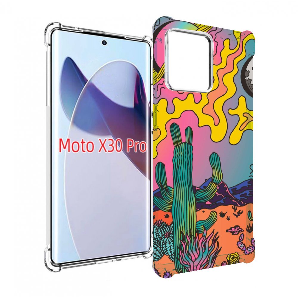 

Чехол MyPads акварельные рисунки для Motorola Moto X30 Pro, Прозрачный, Tocco