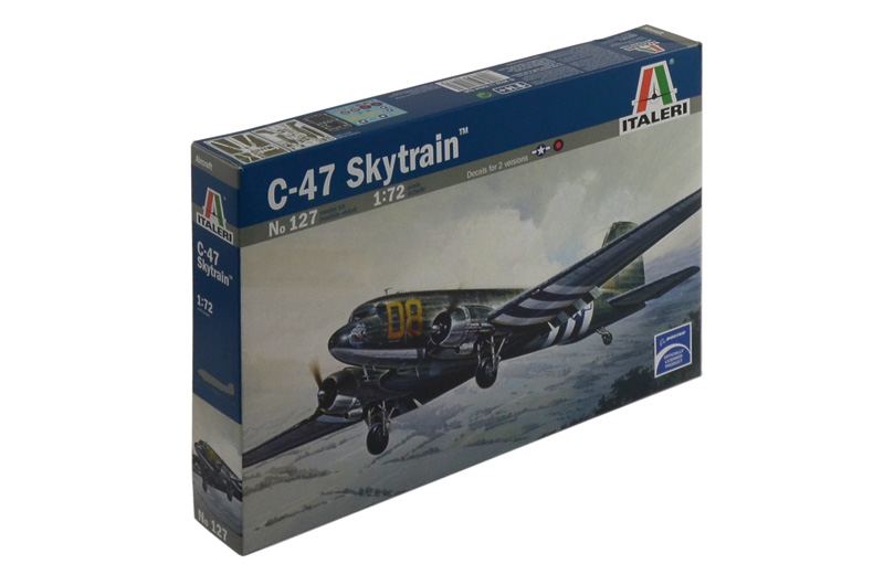 фото Сборная модель italeri 1/72 самолет c-47 skytrain 0127