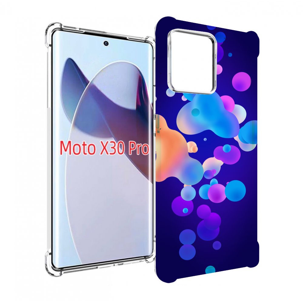 

Чехол MyPads абстрактные-пузырьки для Motorola Moto X30 Pro, Прозрачный, Tocco