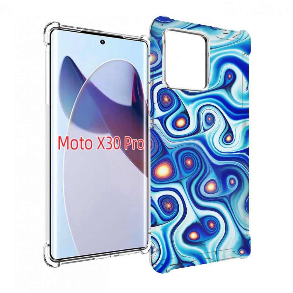 

Чехол MyPads абстрактная-текстура для Motorola Moto X30 Pro, Прозрачный, Tocco