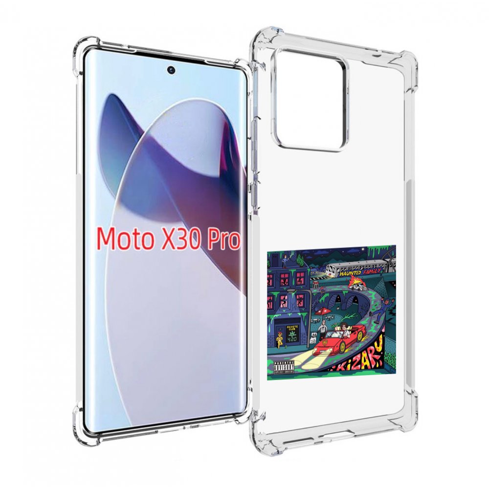 

Чехол MyPads Яд (альбом Kizaru) для Motorola Moto X30 Pro, Прозрачный, Tocco