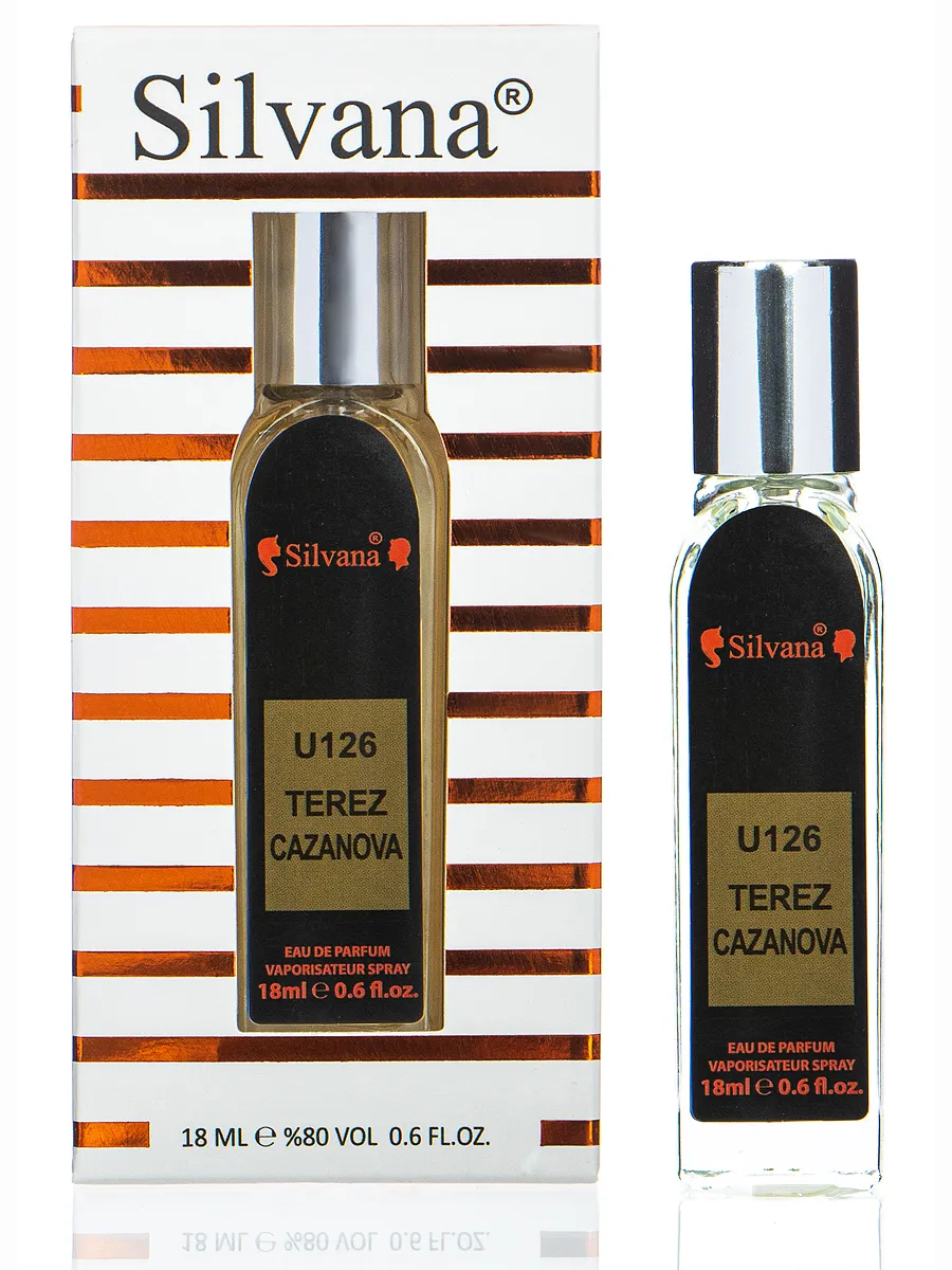 

Парфюмерная вода Silvana U126 TEREZ CAZANOVA 18 мл, U126 TEREZ CAZANOVA