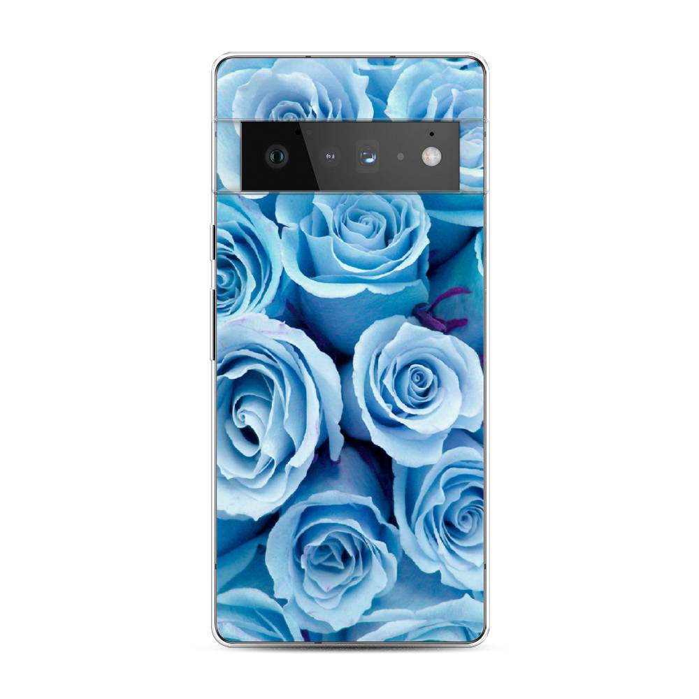 

Чехол Awog на Google Pixel 6 Pro "Лазурные розы", Разноцветный, 270950-8