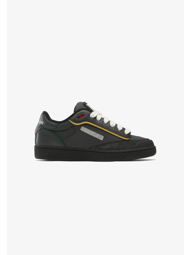 

Кеды унисекс Reebok RE015O0NK черные 40.5 EU, Черный, RE015O0NK