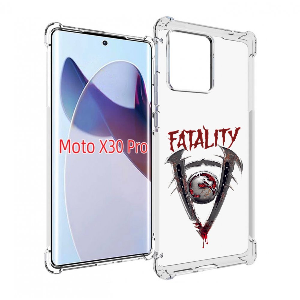 

Чехол MyPads Фаталити мужской для Motorola Moto X30 Pro, Прозрачный, Tocco