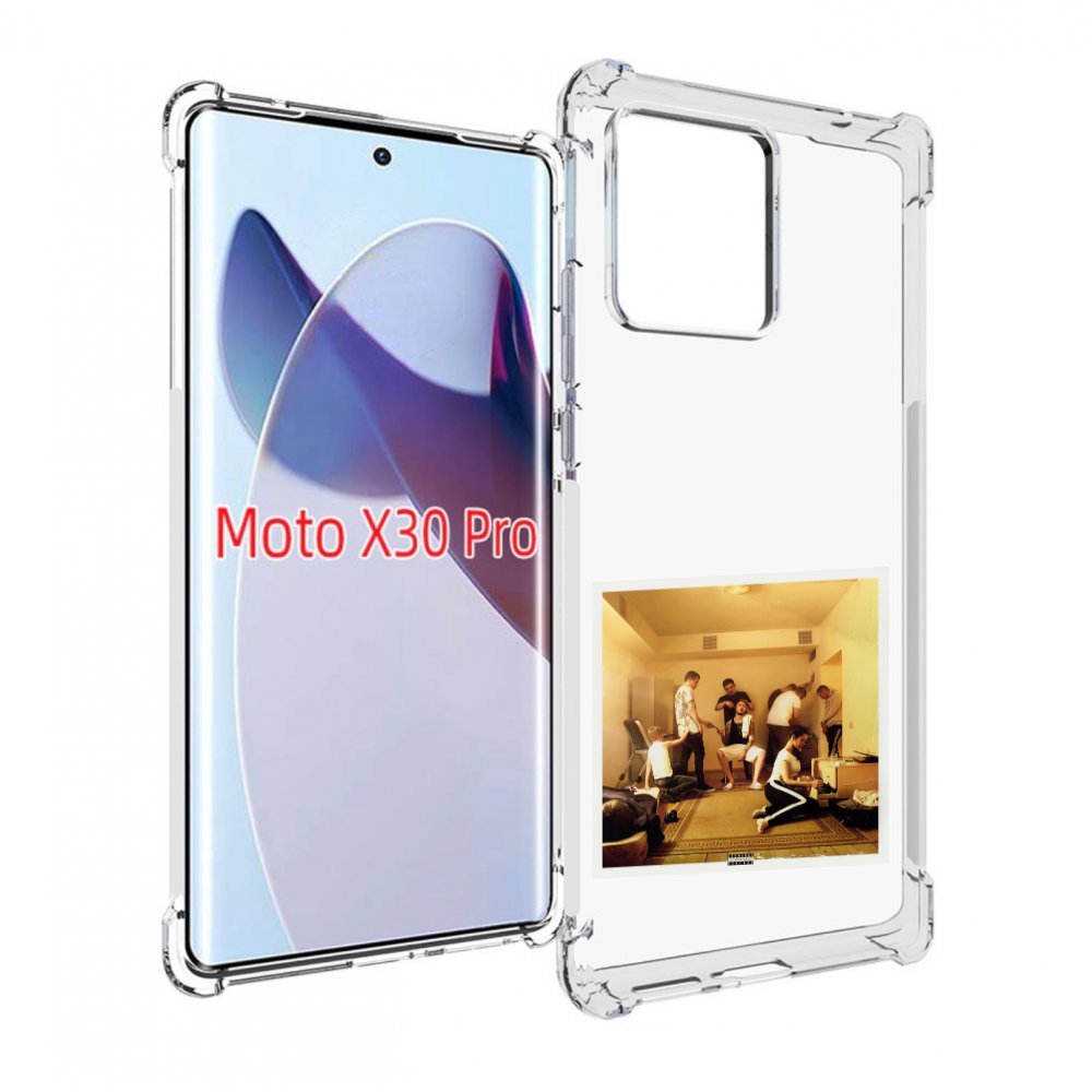 

Чехол MyPads Уроборос Скриптонит улица 36 для Motorola Moto X30 Pro, Прозрачный, Tocco