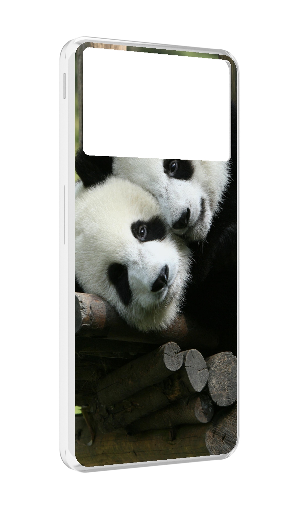 

Чехол MyPads Две-панды для ZTE Nubia Z40S Pro, Прозрачный, Tocco