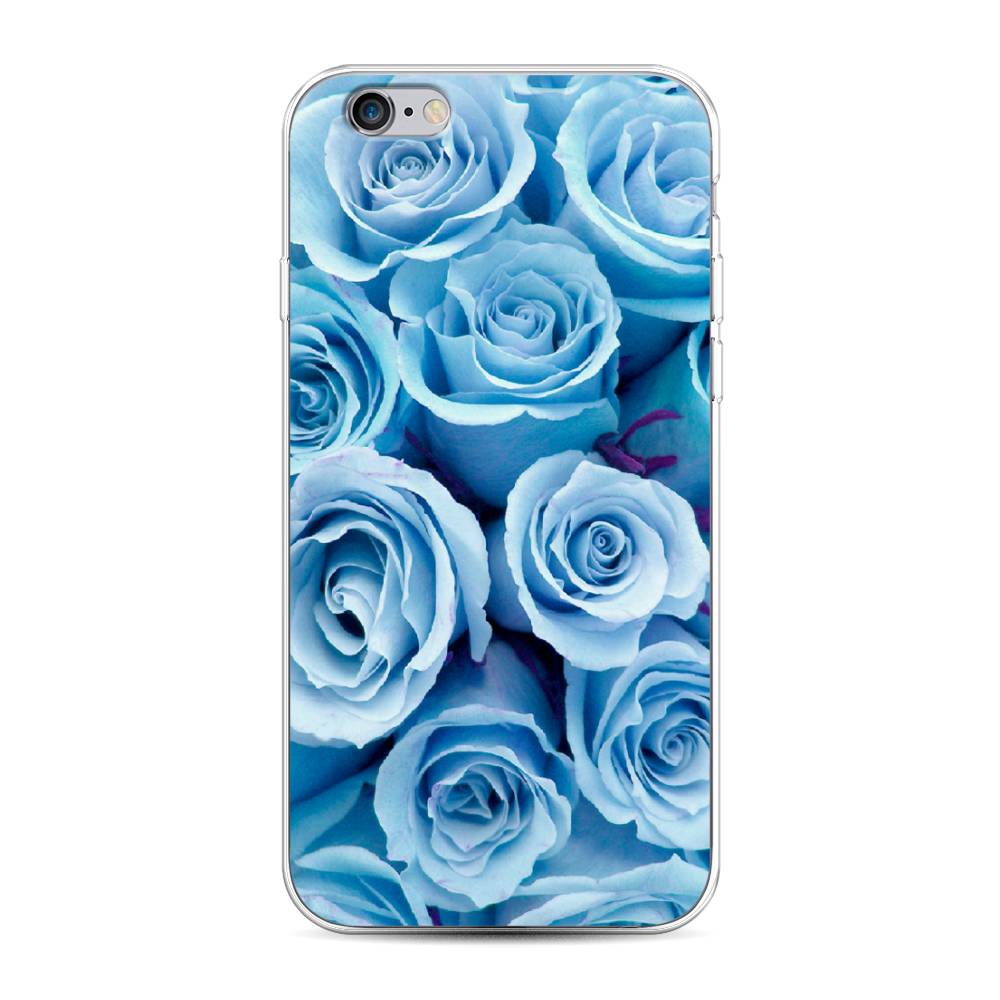 

Чехол Awog на Apple iPhone 6S / Айфон 6S "Лазурные розы", Разноцветный, 0104S50-8