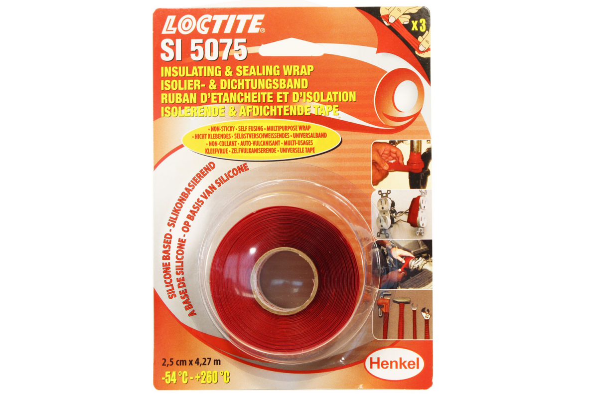 фото Loctite лента ремонтная силиконовая, loctite si 5075, для восстановления патрубков гибких