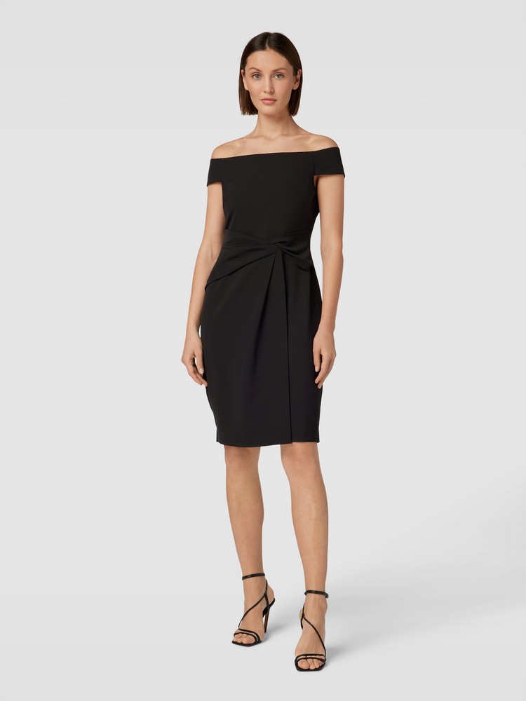 

Платье женское Ralph Lauren 253936389 черное 46 EU, Черный, 253936389