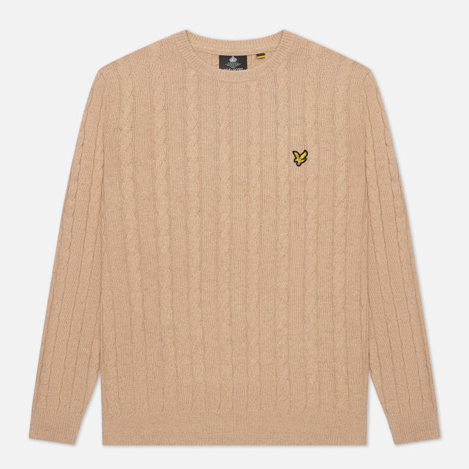 

Джемпер мужской Lyle & Scott KN732V бежевый L, KN732V