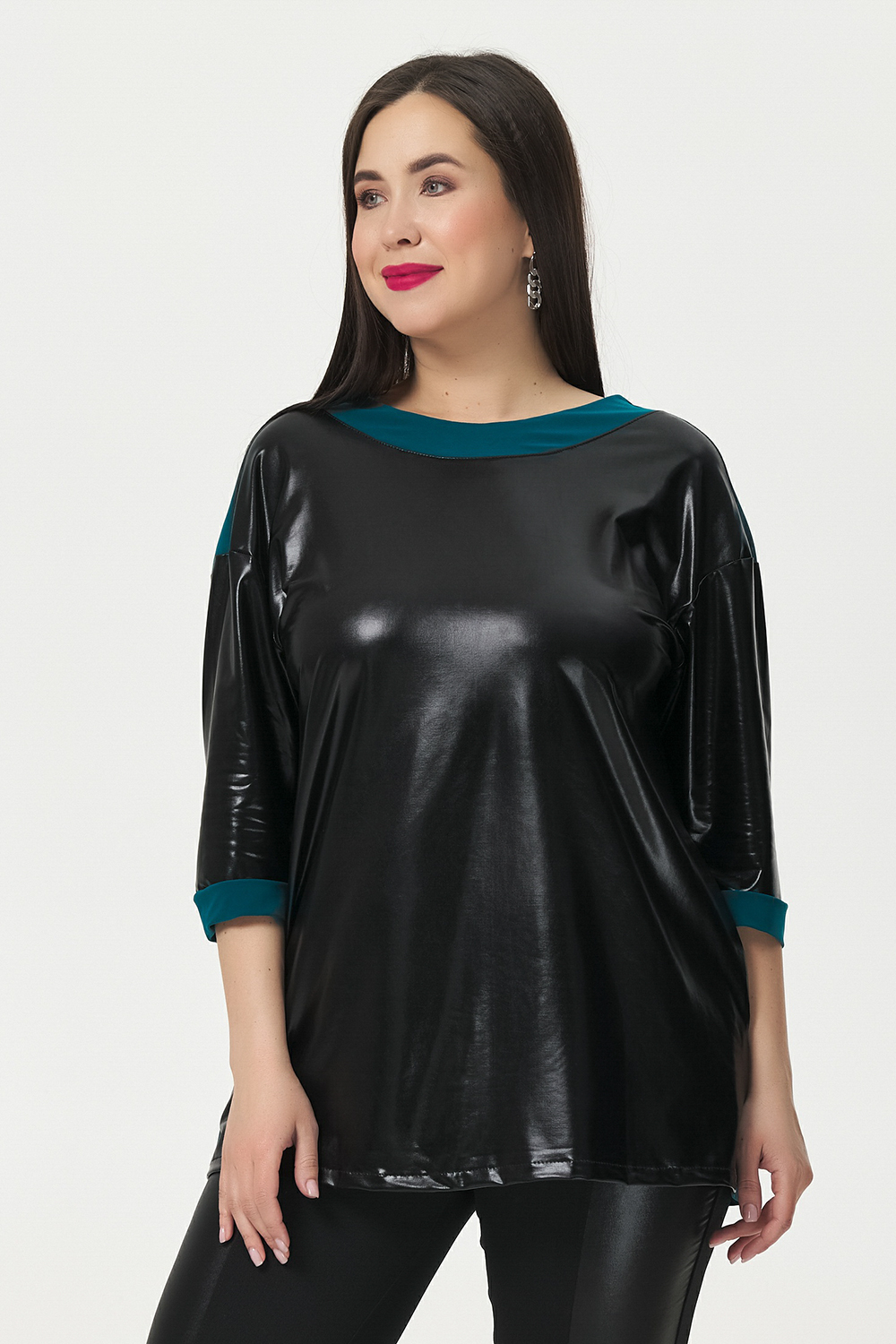 

Туника женская OLSI 2106005 зеленая 64 RU, 2106005