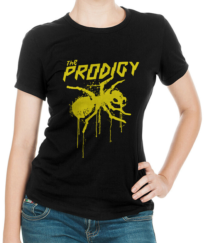 

Футболка женская Dream Shirts The Prodigy 1000881-1 черная L, Черный, The Prodigy 1000881-1