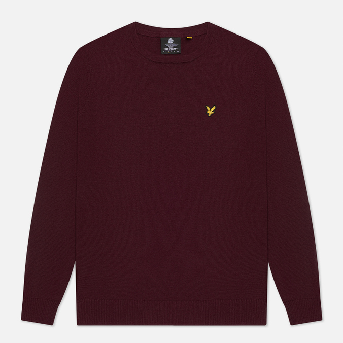 

Джемпер мужской Lyle & Scott KN400VC бордовый S, KN400VC