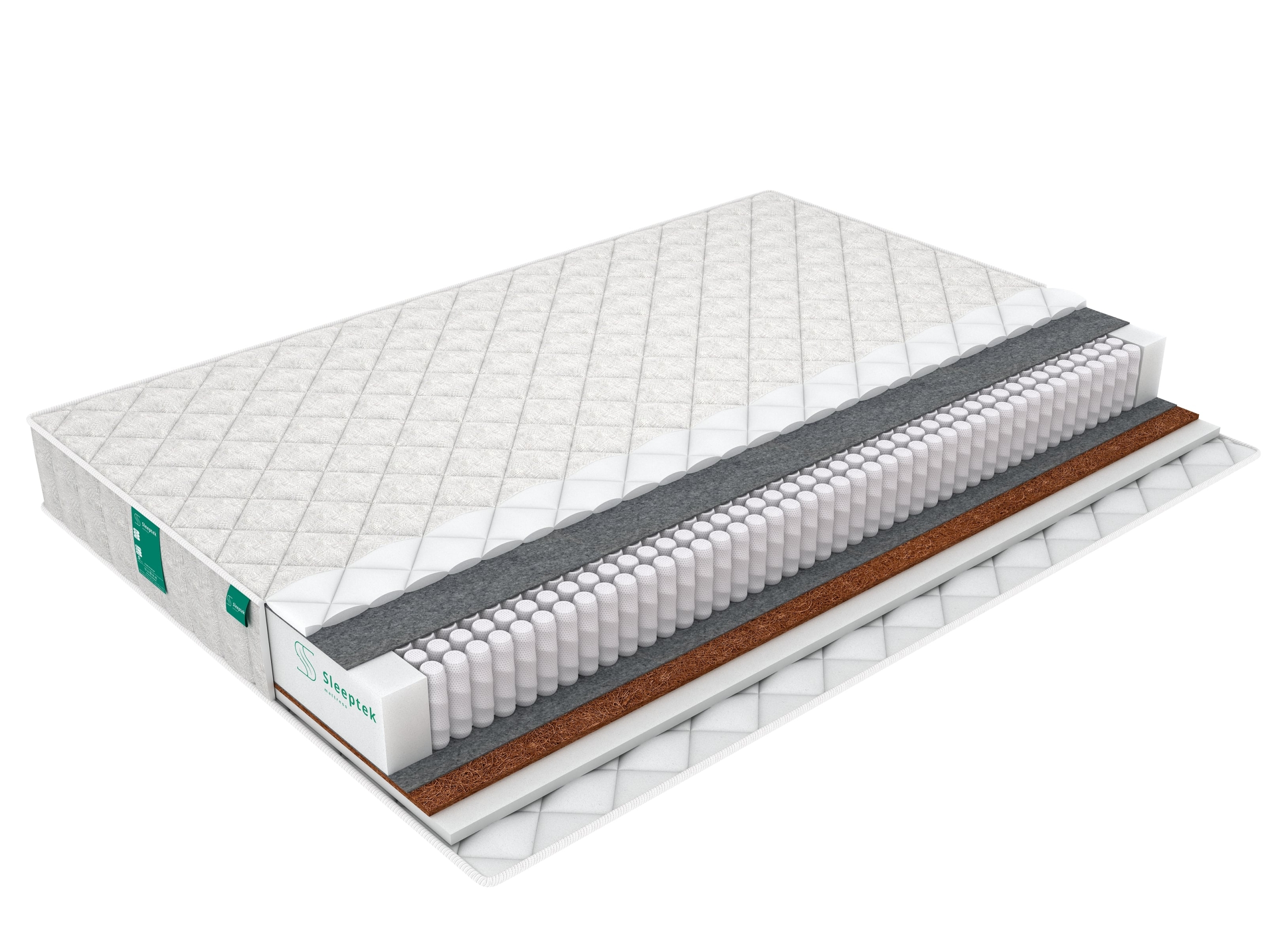 

Матрас Sleeptek Start One 1000 110х195, Белый, Start One 1000