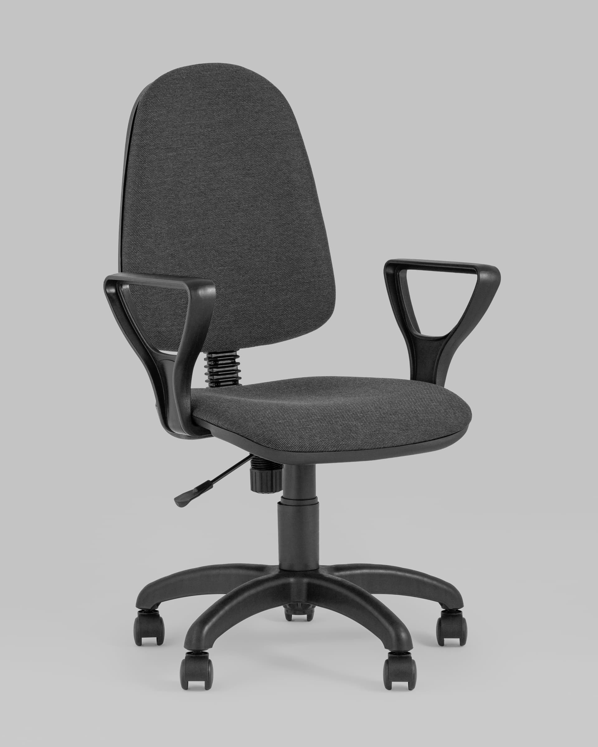 фото Кресло компьютерное stool group престиж серый