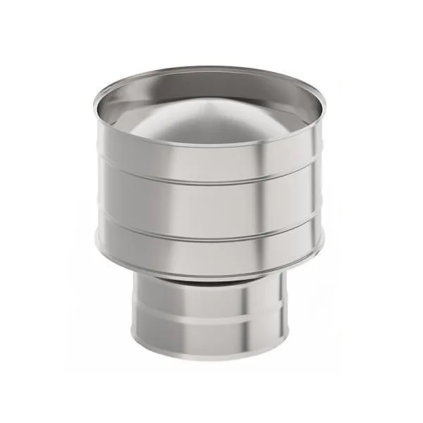 

Оголовок с дефлектором, ф 200х280, AISI 439/Оц, 0,5мм/0,5мм, (К), h=300мм, тип-2