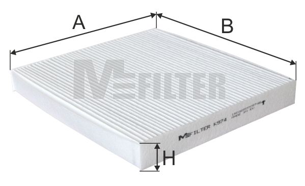 

Фильтр Салона MFILTER k974
