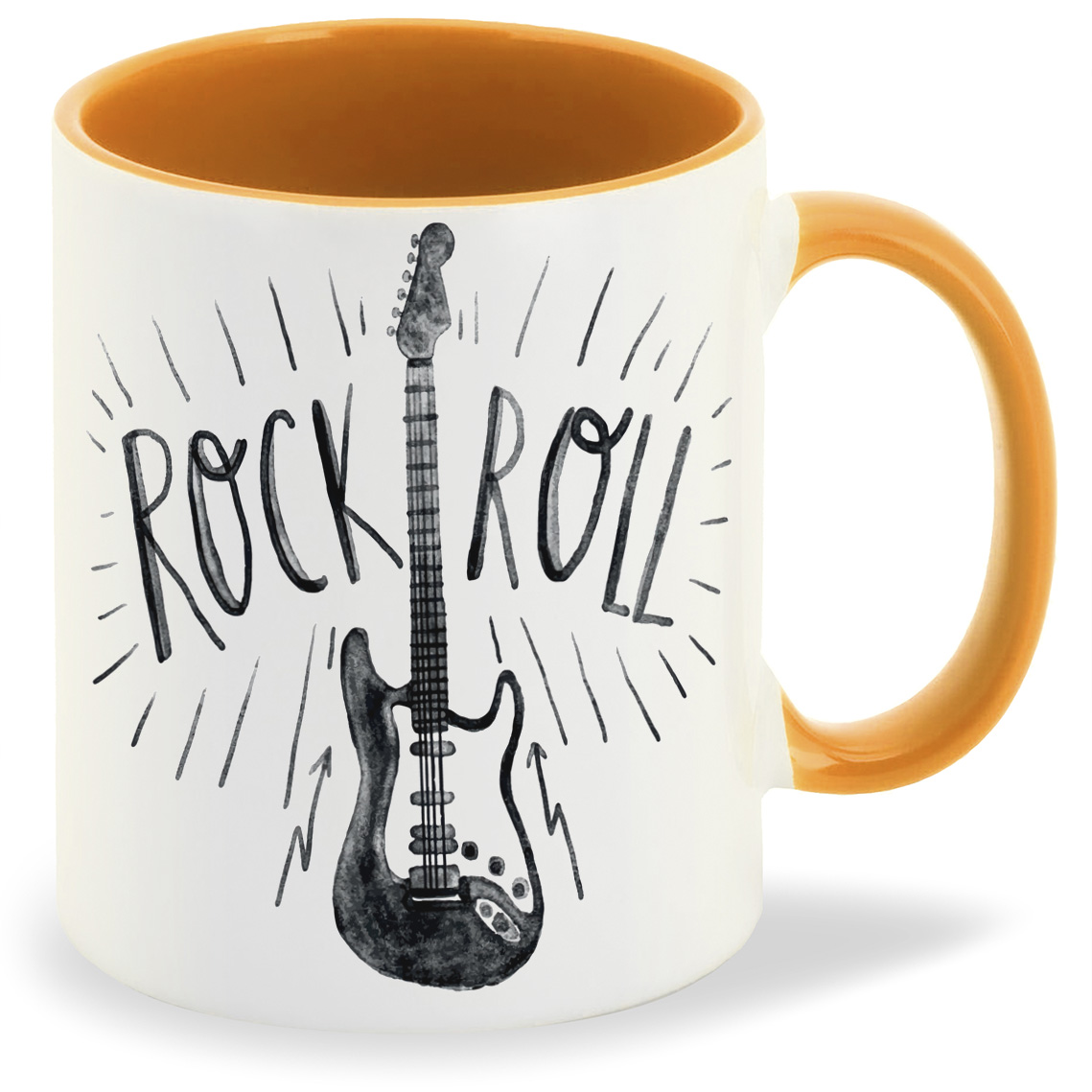 фото Кружка coolpodarok rock and roll рок энд ролл
