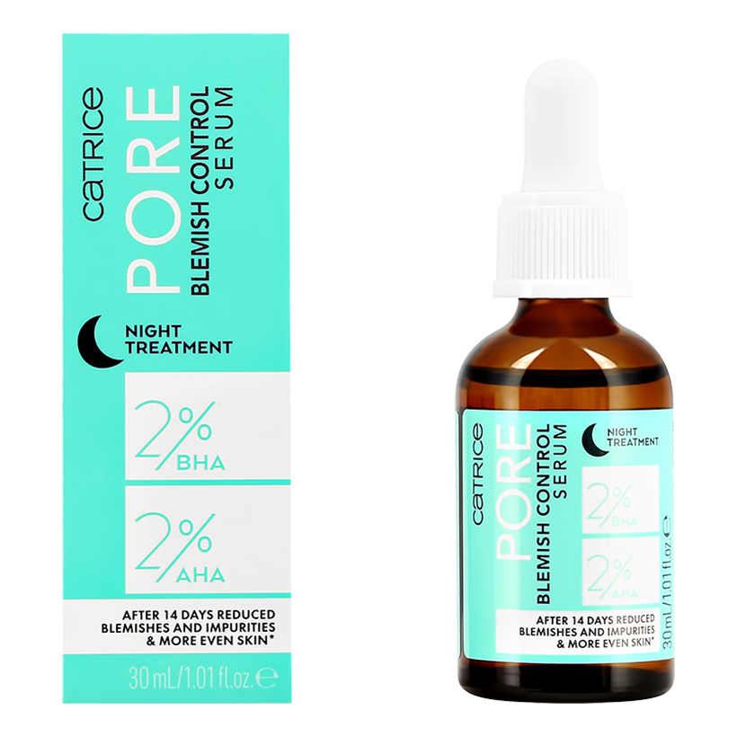 фото Сыворотка для лица catrice pore blemish control serum для борьбы с несовершенствами 30 мл