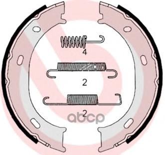 

Колодки Торм.Бараб.[170Х40] BREMBO s50510