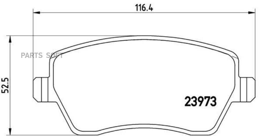 

Р68033Х_Колодки Дисковые Передние Хтrа Nissаn Nоtе 1.4/1.6/1.5Dсi 06>/Rеnаult Сliо 1.2-1.6