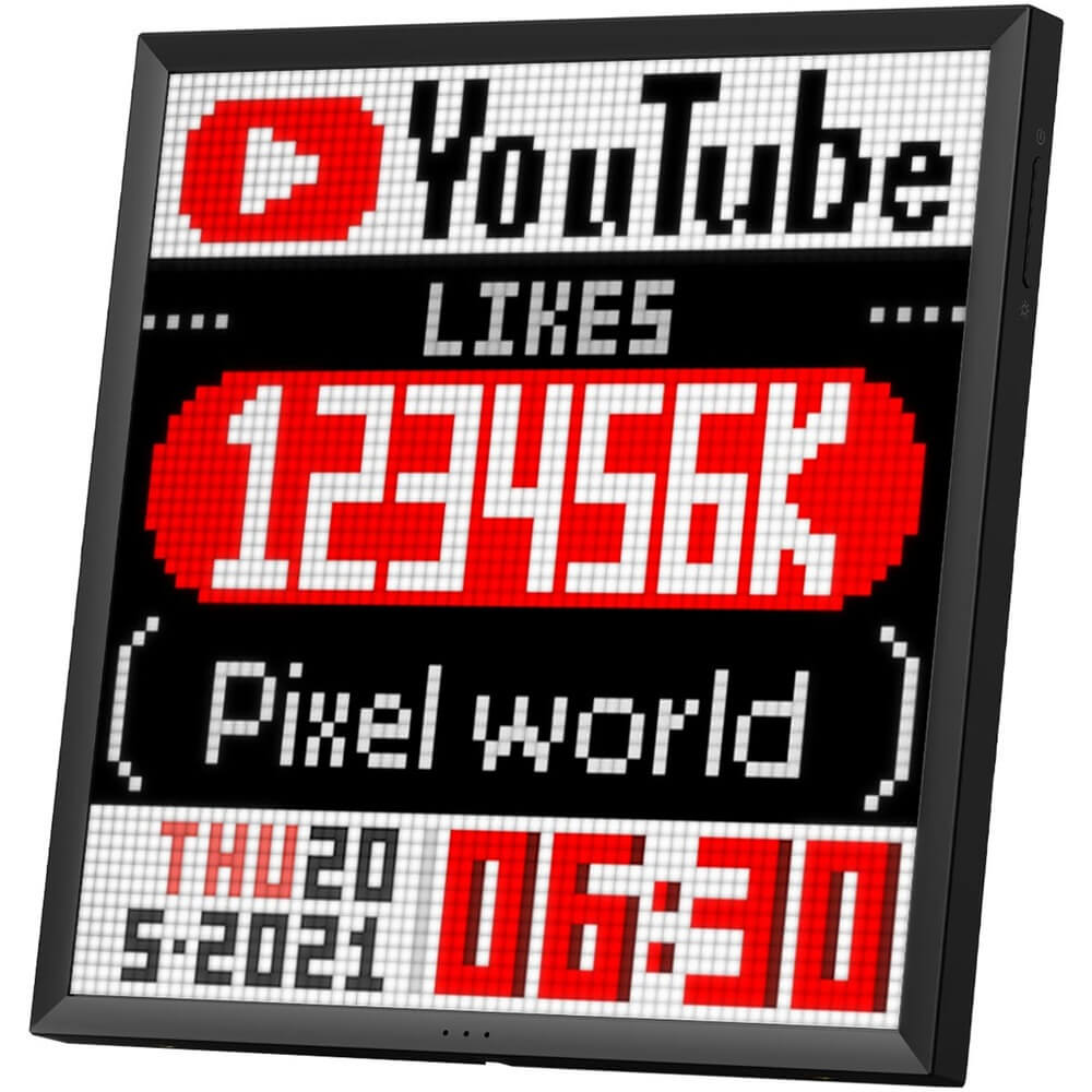

Цифровая фоторамка Divoom Pixoo 64 Black (DVMPXOO64), Pixoo 64