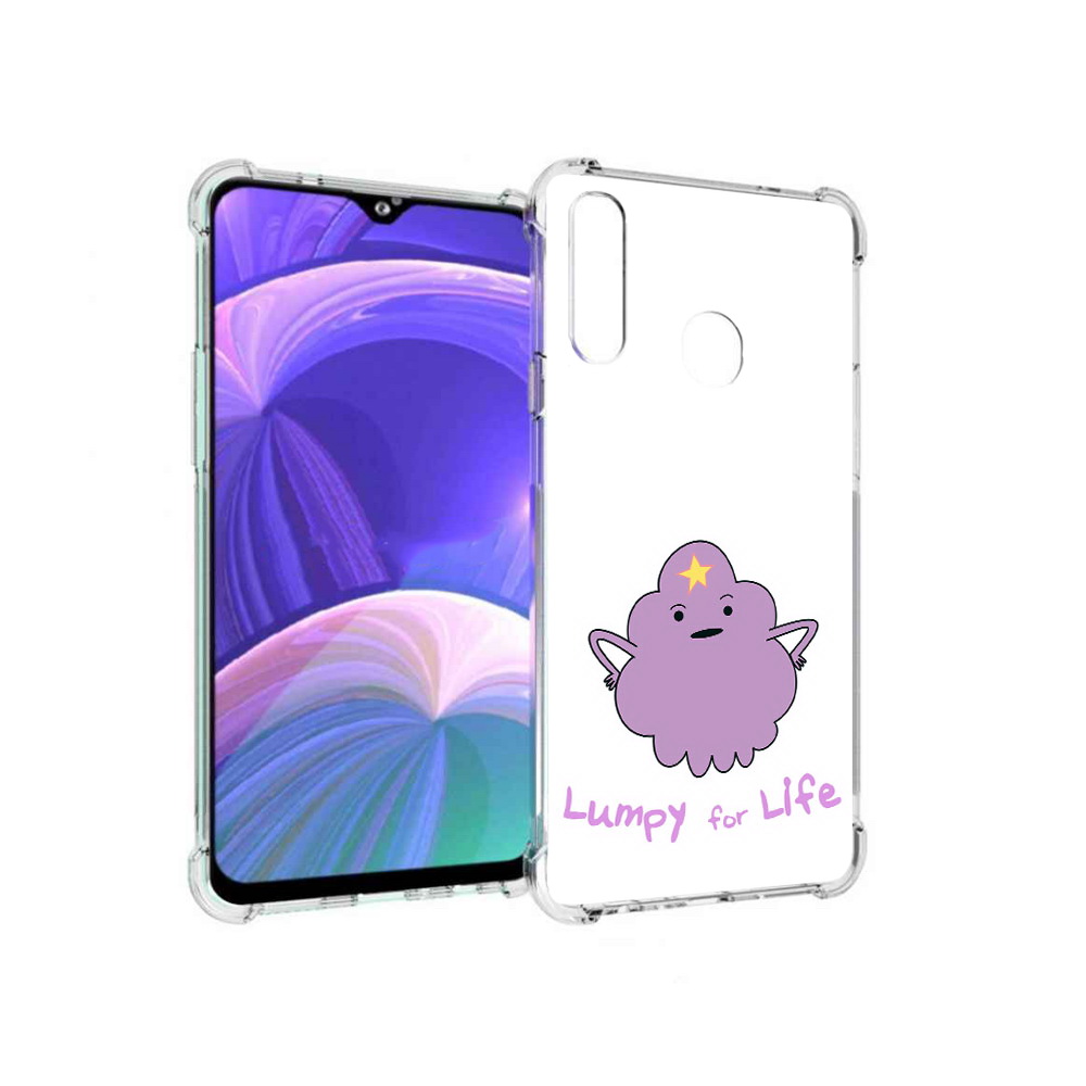 

Чехол MyPads Tocco для Samsung Galaxy A20s Принцесса пупырчатого королевства, Прозрачный, Tocco