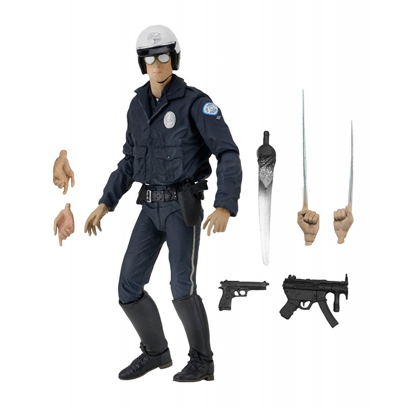 фото Фигурка neca terminator t-1000 - motorcycle cop (18 см)