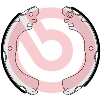 

Тормозные колодки brembo барабанные s61543