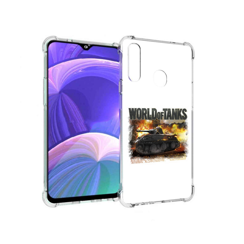 Чехол MyPads Tocco для Samsung Galaxy A20s Мир танков-2 (PT139755.554.118)