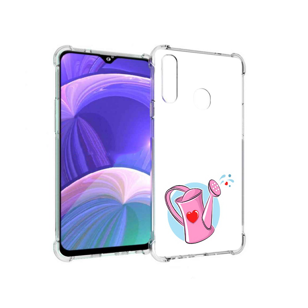 

Чехол MyPads Tocco для Samsung Galaxy A20s Лейка любви 14 февраля (PT139755.554.103), Прозрачный, Tocco
