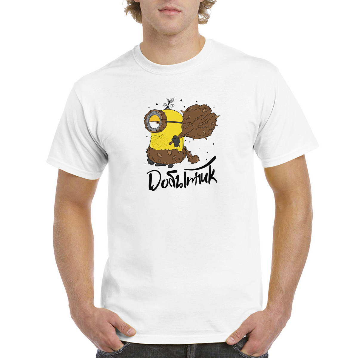 

Футболка унисекс CoolPodarok M043609 белая 56 RU, M043609