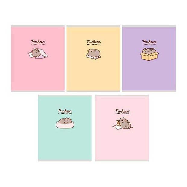 

Тетрадь общая Pusheen 48 листов А5 в клетку в ассортименте