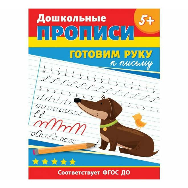 Прописи Росмэн Готовим руку к письму 16 листов